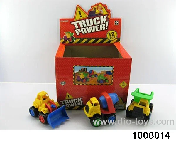 3 models of taxiing engineering vehicle, 12pcs/PDQ in display box