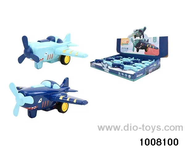 inertial aircraft in display box