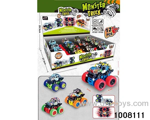 INERTIA CROSS-COUNTRY BEACH (GRAFFITI) VEHICLE (12 PIECES/BOX) IN DISPLAY BOX