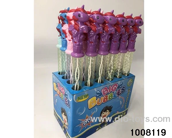 37CM unicorn bubble stick in display box