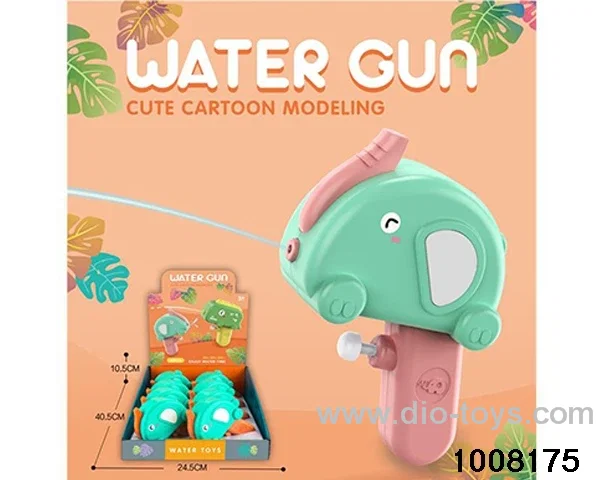 GEOMETRIC SMALL WATER GUN 8PCS in display box