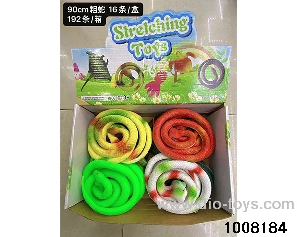 Boxed 90cm snake thick in display box