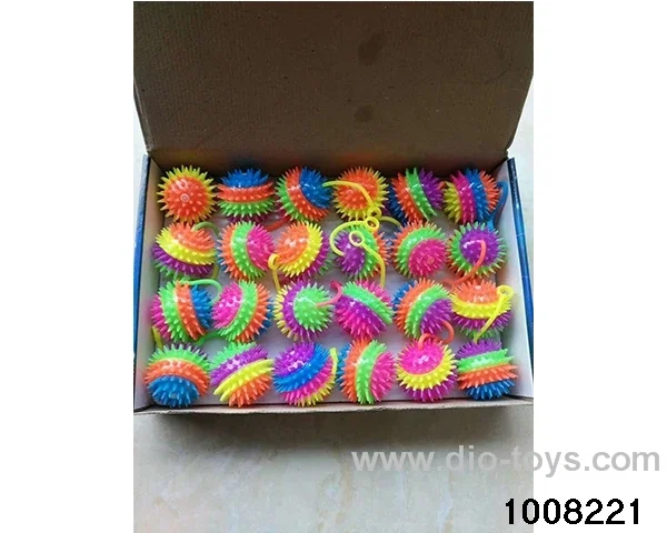 6.5 four-color thorn ball (rope) in display box
