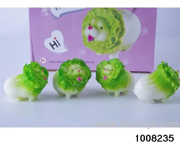 flour cabbage dog in display box