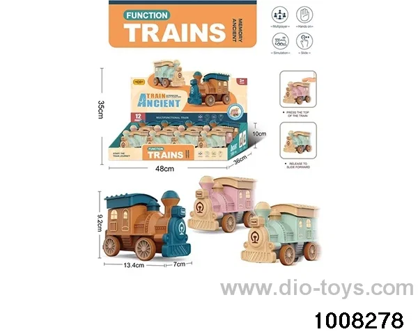 Train in display box