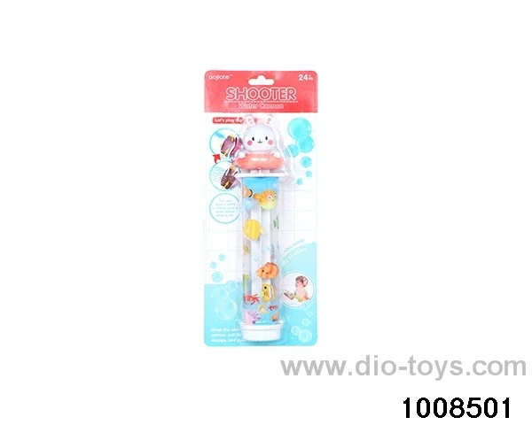 Cartoon water gun toy in blister