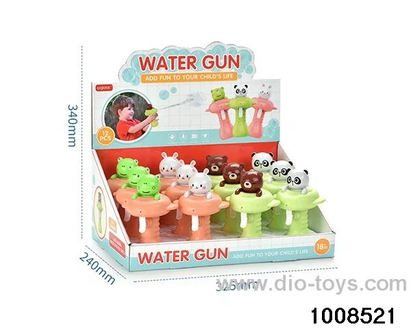 Cartoon water gun toy in display box