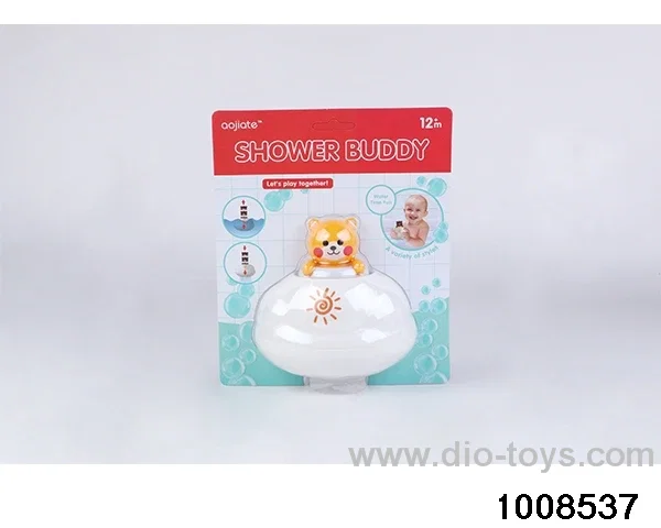 Rain clouds floating in the bathroom in Blister card