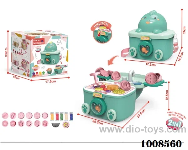 26pcs colored mud set with output water in color box