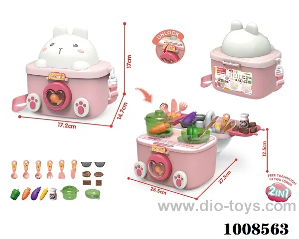 21pcs KITCHEN TOYS with  Output water  n paper card