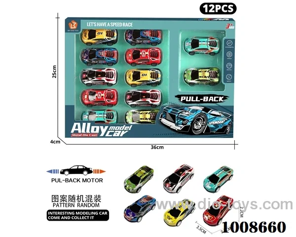 12PCS Back of the car 6 sets mixed loading  in Window box