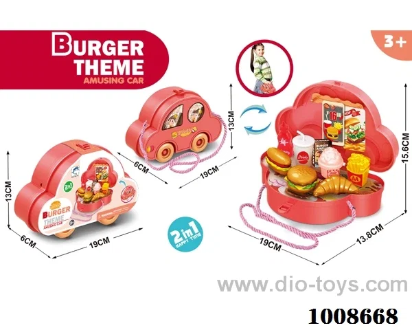 kitchen set in paper card