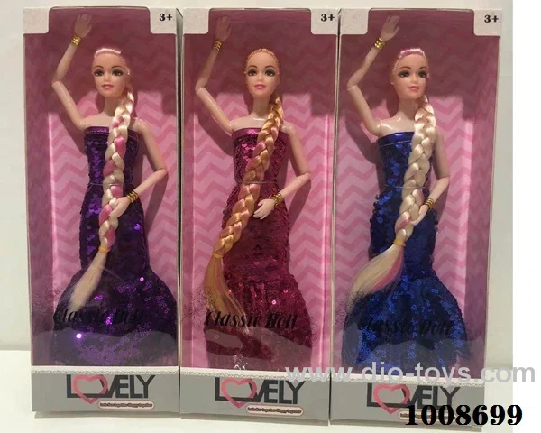 11-inch  9-joint doll 3 sets mixed loading in Window box