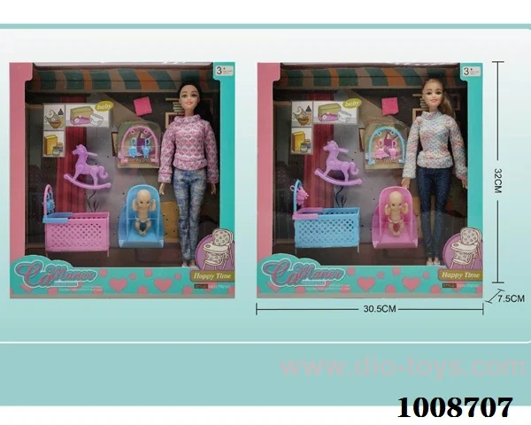 11-inch doll  2 sets mixed loading in Window box