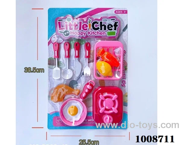kitchen set in  Blister card