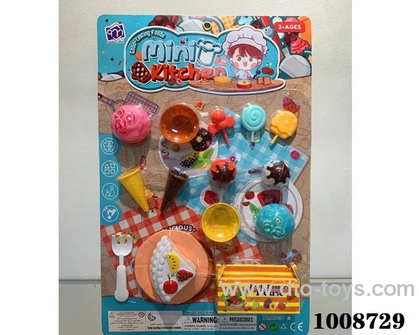 kitchen set in  Blister card