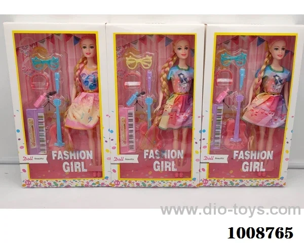 11-inch solid  DOLL WITH SOUND in Window box