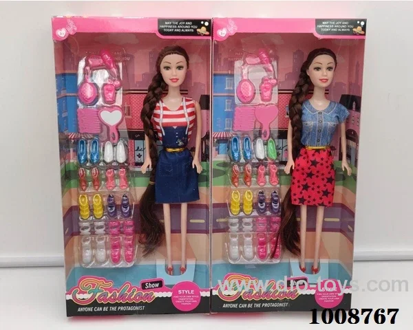 11.5-inch SOLID DOLL SET in Window box
