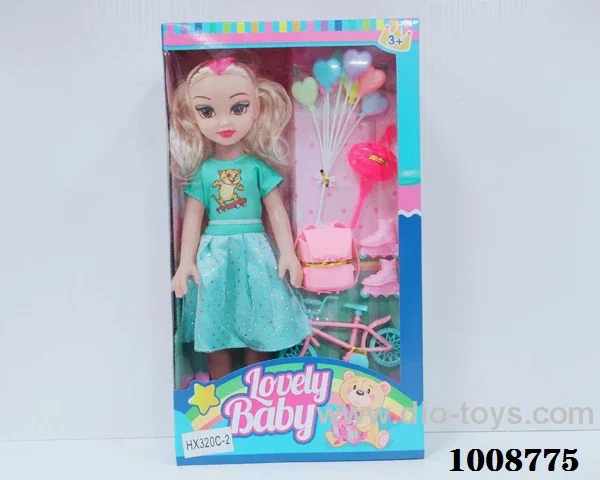 14 INCH  DOLL with IC in Window box