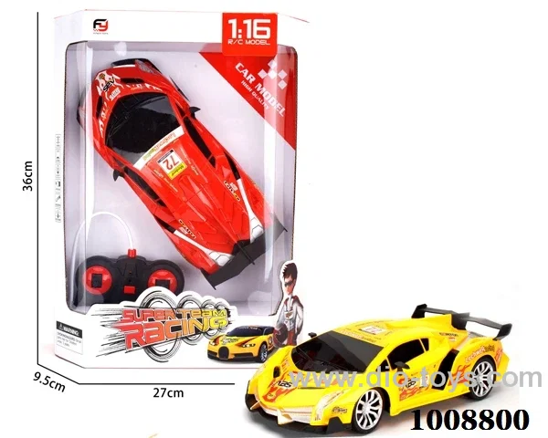 1:16 4ch rc car with light& include  in Window box