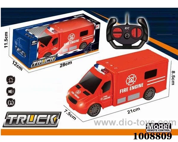 4ch rc car with light &sound not include in Window box