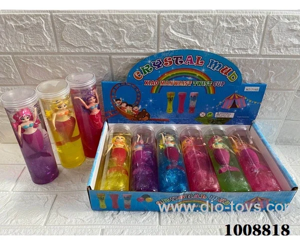 6 pcs Crystal mud in Display box
