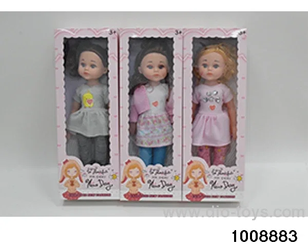 18 inch empty doll with IC in color box