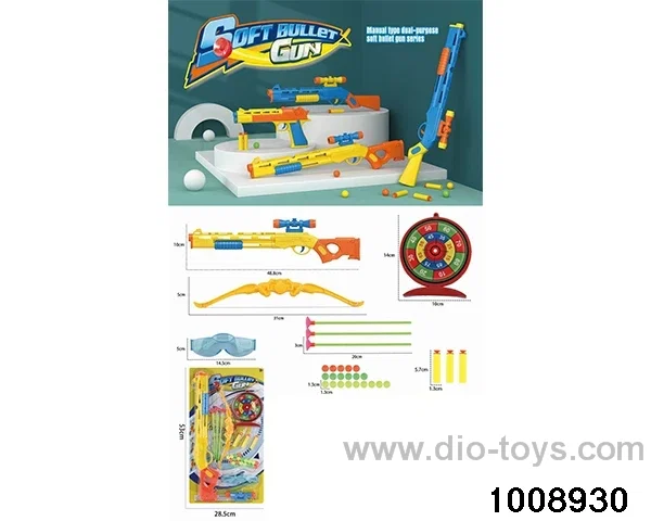 Table Tennis Gun Set in Blister card