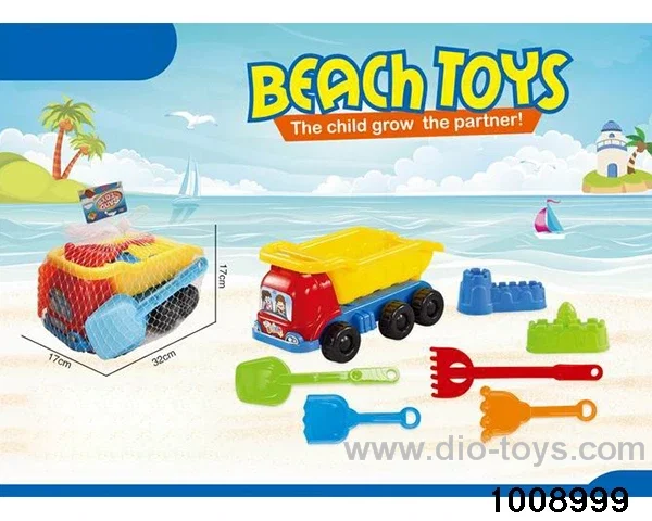 7-piece beach car in Net bag