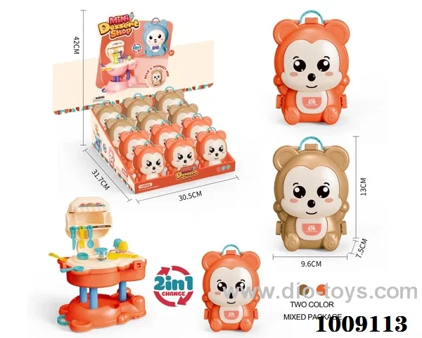 DIY Play house series 2 color mixed loading in display box