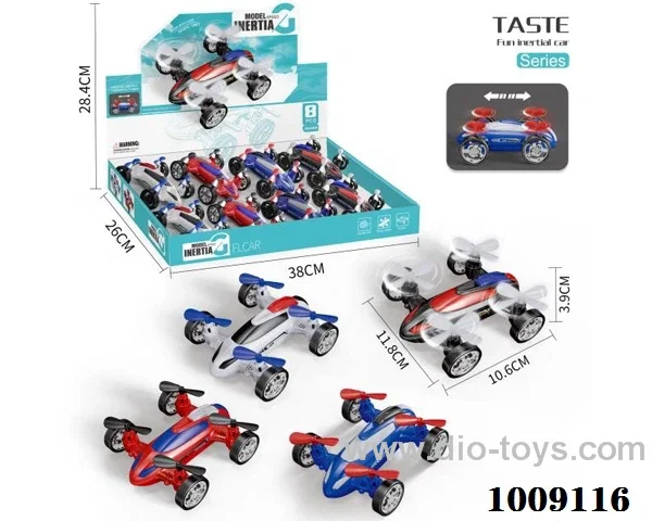 8pcs inertial aircraft in  display box