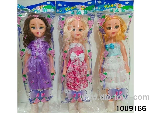 18 INCH  DOLL with ic 3 sets mixedloading in opp bag