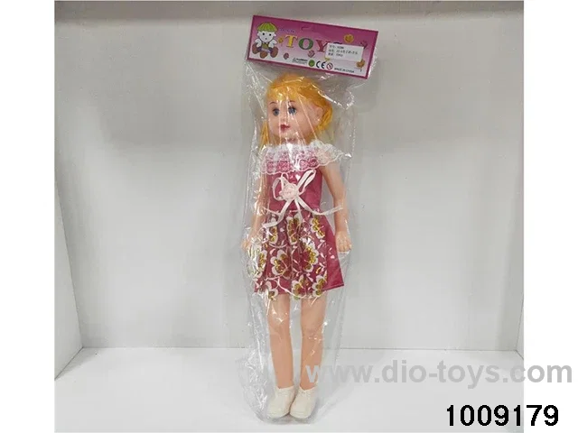 22 INCH  DOLL with music in poly bag header