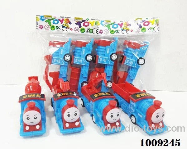 Engineering train in opp bag