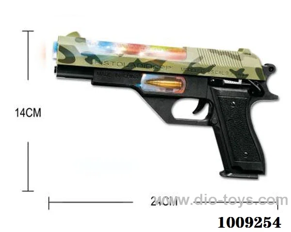 Electric gun  with sound &light in opp bag