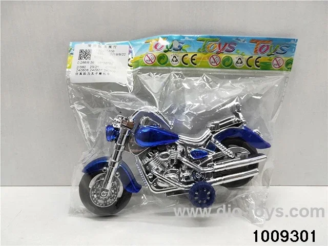 pull-back motorcycle in opp bag