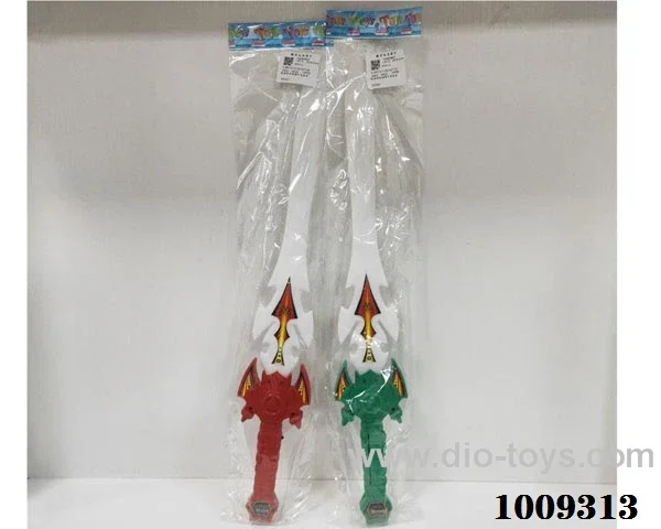 Glowing sword with light &music in opp bag