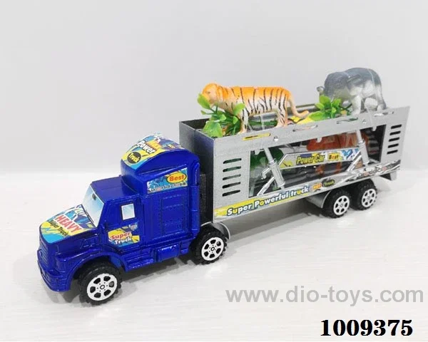 friction car with 4PCS Animal  in opp bag