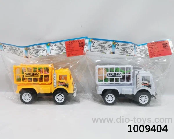 friction Animal car in opp bag