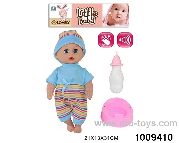 12inch doll with IC &SOUND  in PVC bag