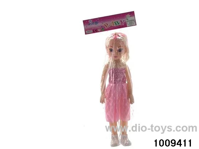 18 inch doll with  ic in PVC bag