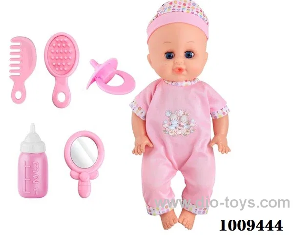 14 inch doll with IC &SOUND &Movable eye in PVC bag
