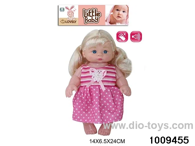 10 inch doll in PVC bag