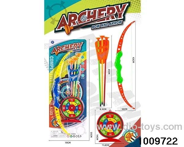 bow and arrow in Blister card