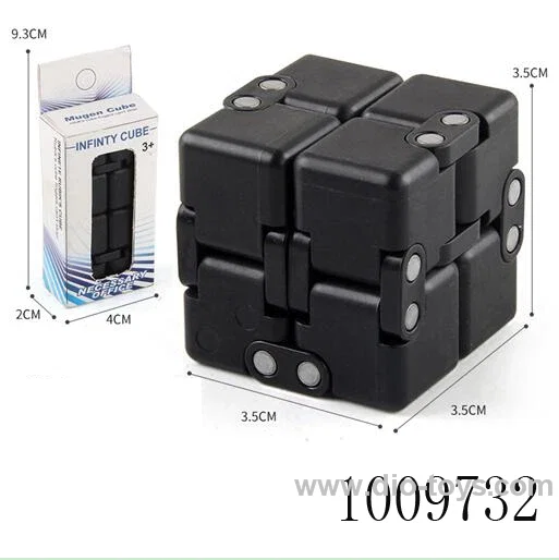 Infinity Rubik's Cube Black