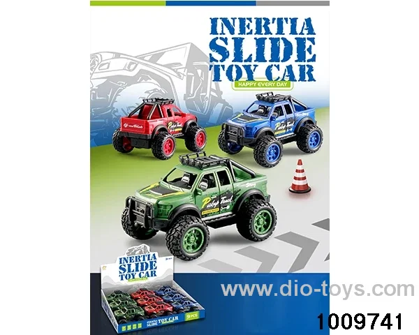 Inertia pickup truck (1 box of 9) in display box
