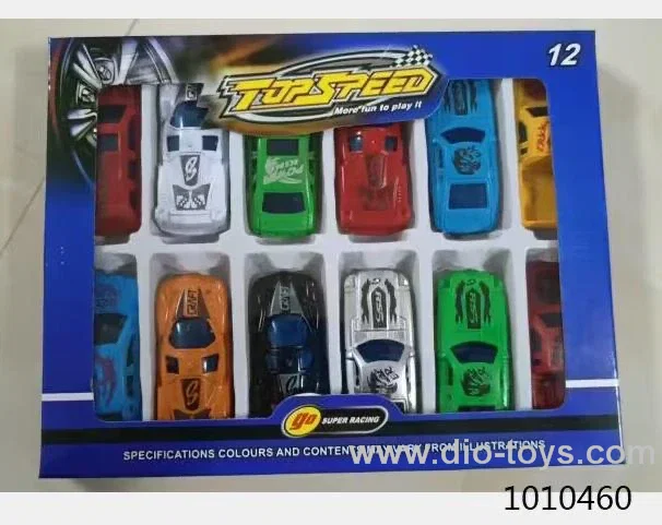 12pcs free wheel car