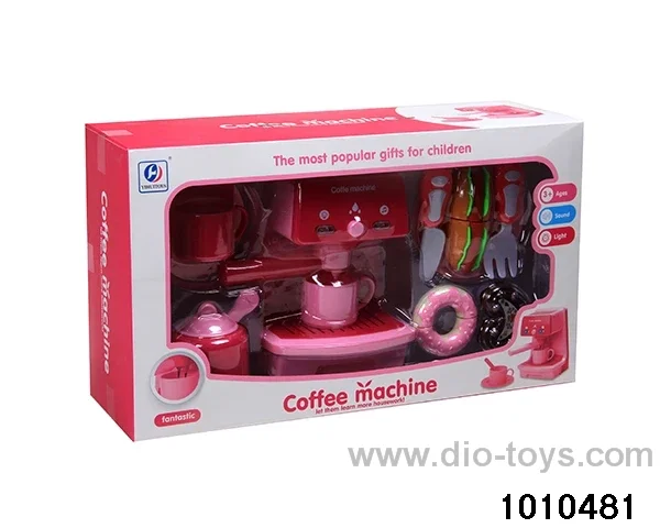 Pressure pump coffee machine set in window box