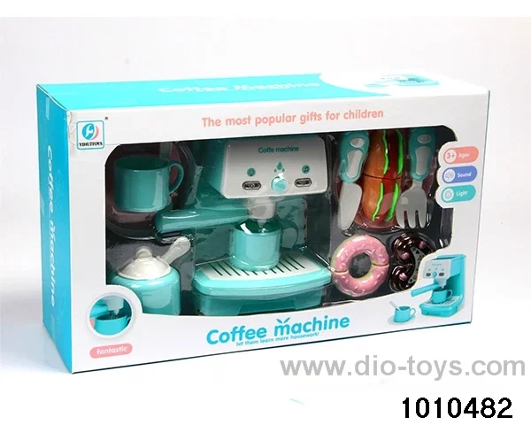 Pressure pump coffee machine set in window box