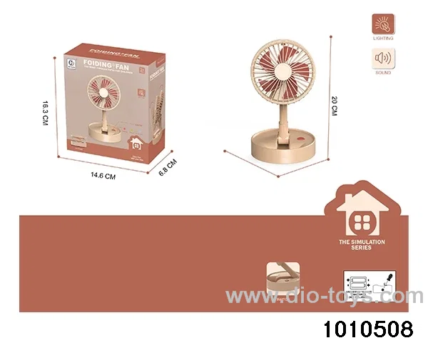 electric fan in color box
